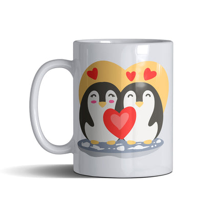 Cute Penguins  - White Mug