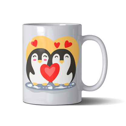 Cute Penguins  - White Mug