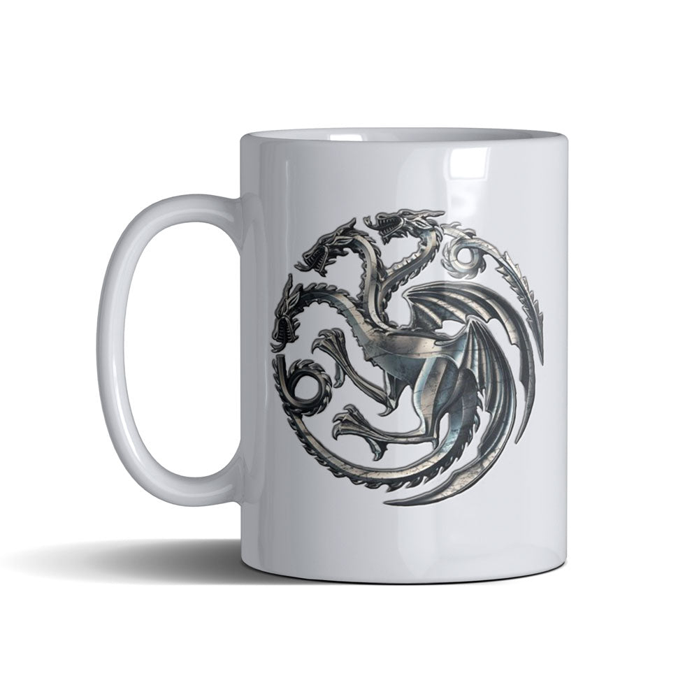 House Of Targaryan 01  - White Mug