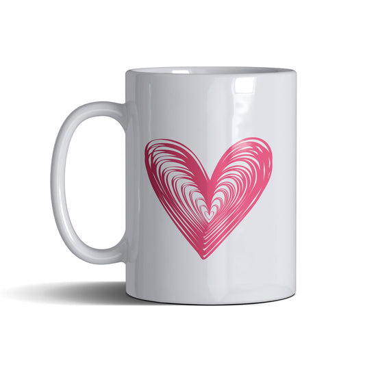 Heart  - White Mug