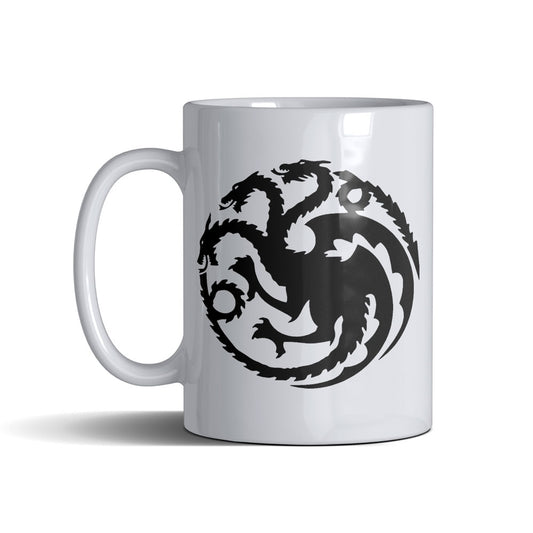 House Of Targaryan 02 - White Mug