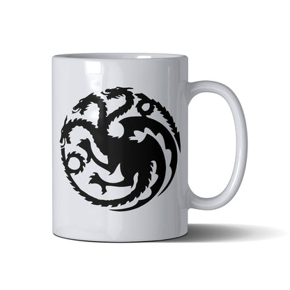 House Of Targaryan 02 - White Mug