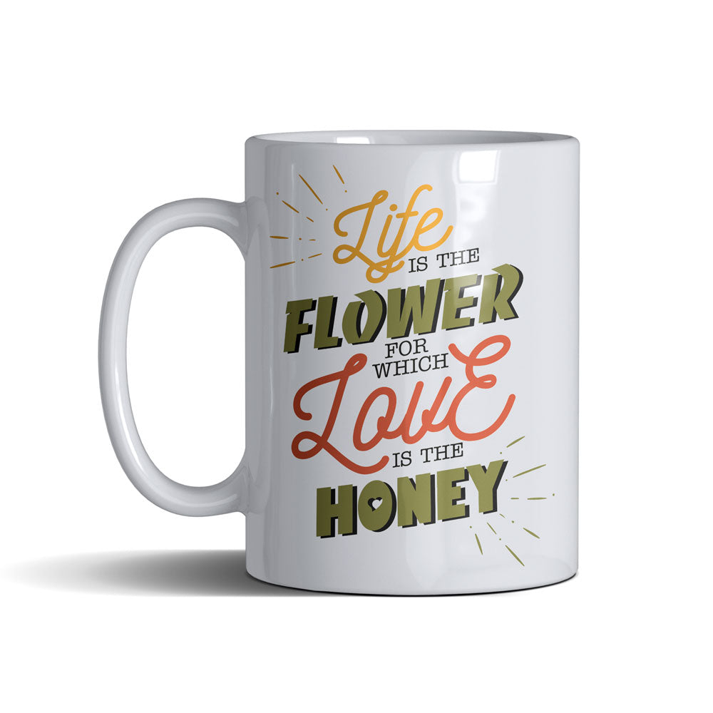 Love Is Honey - White Mug