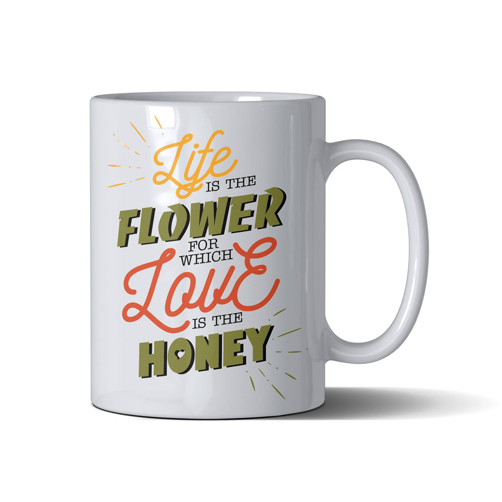 Love Is Honey - White Mug