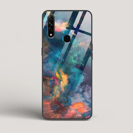 Nebula Art  - Oppo A8 Glass Gripper Case