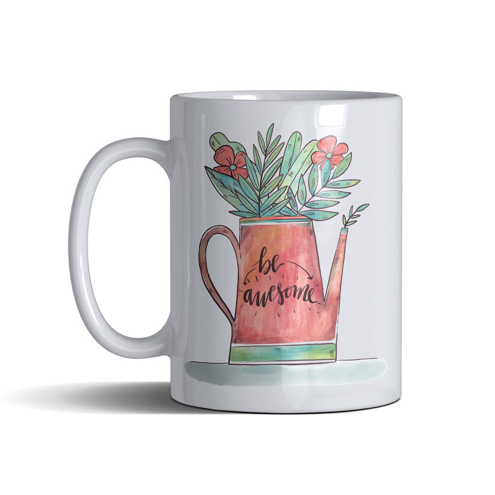 Red Be Awesome - White Mug