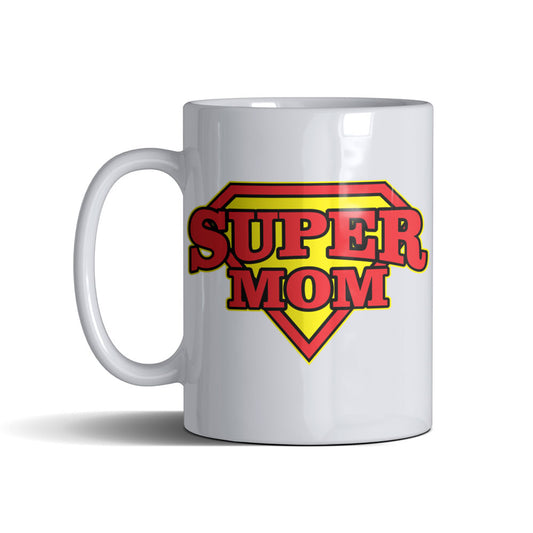 Super Mom - White Mug