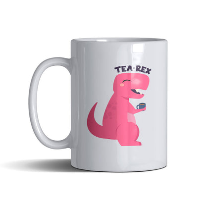 Tea Rex  - White Mug