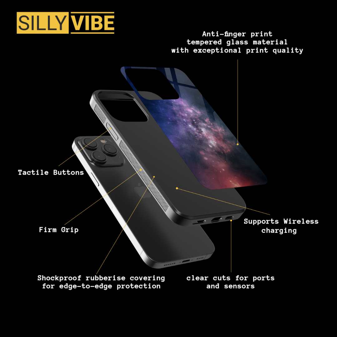 Customizable - Vivo iQOO9 SE 5G Glass Gripper Case