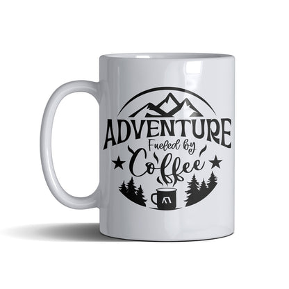 Adventures Fueled By Coffee02  - White Mug