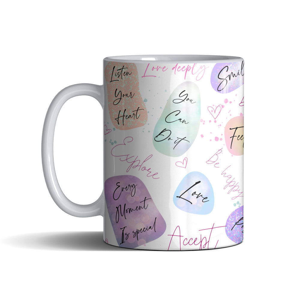 Inspiring Butterfly - White Mug