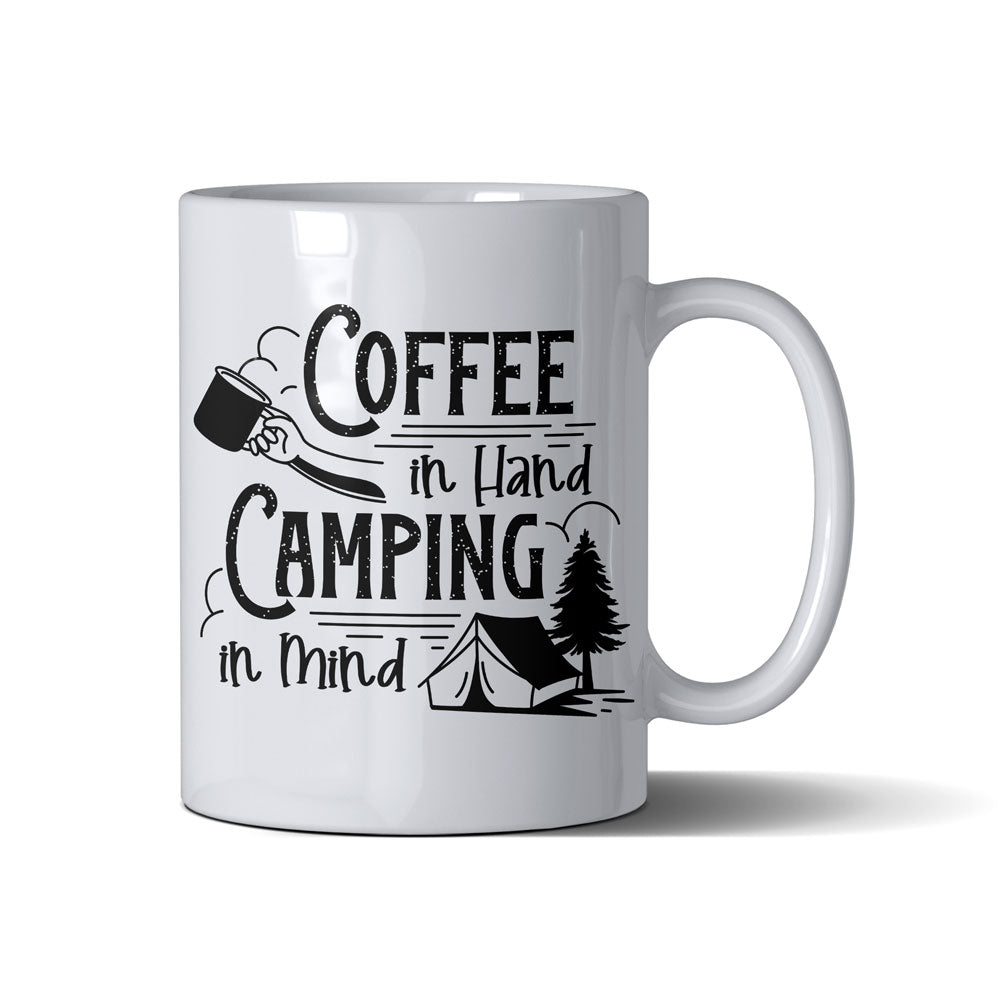 Coffee In Hand  - White Mug