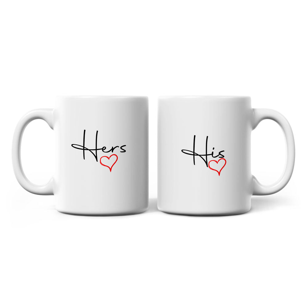 Her's & His - Couple Mug