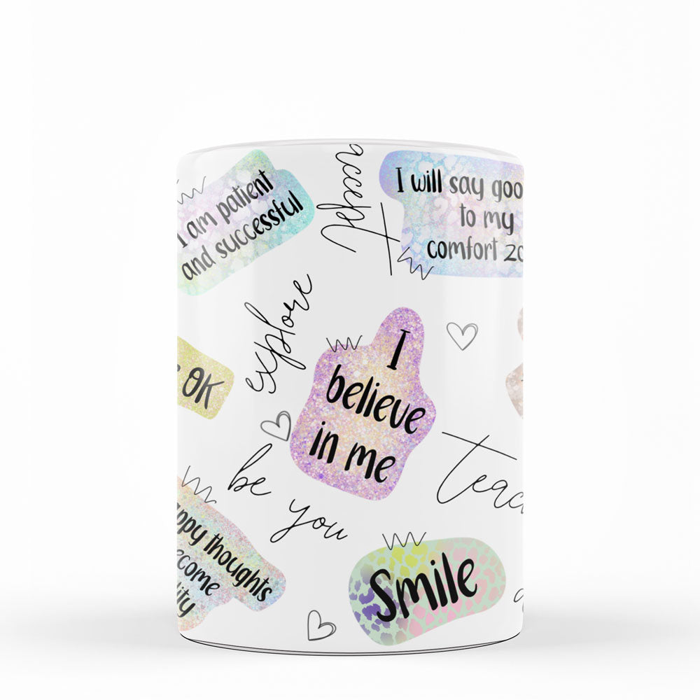 Motivating Quotes - White Mug