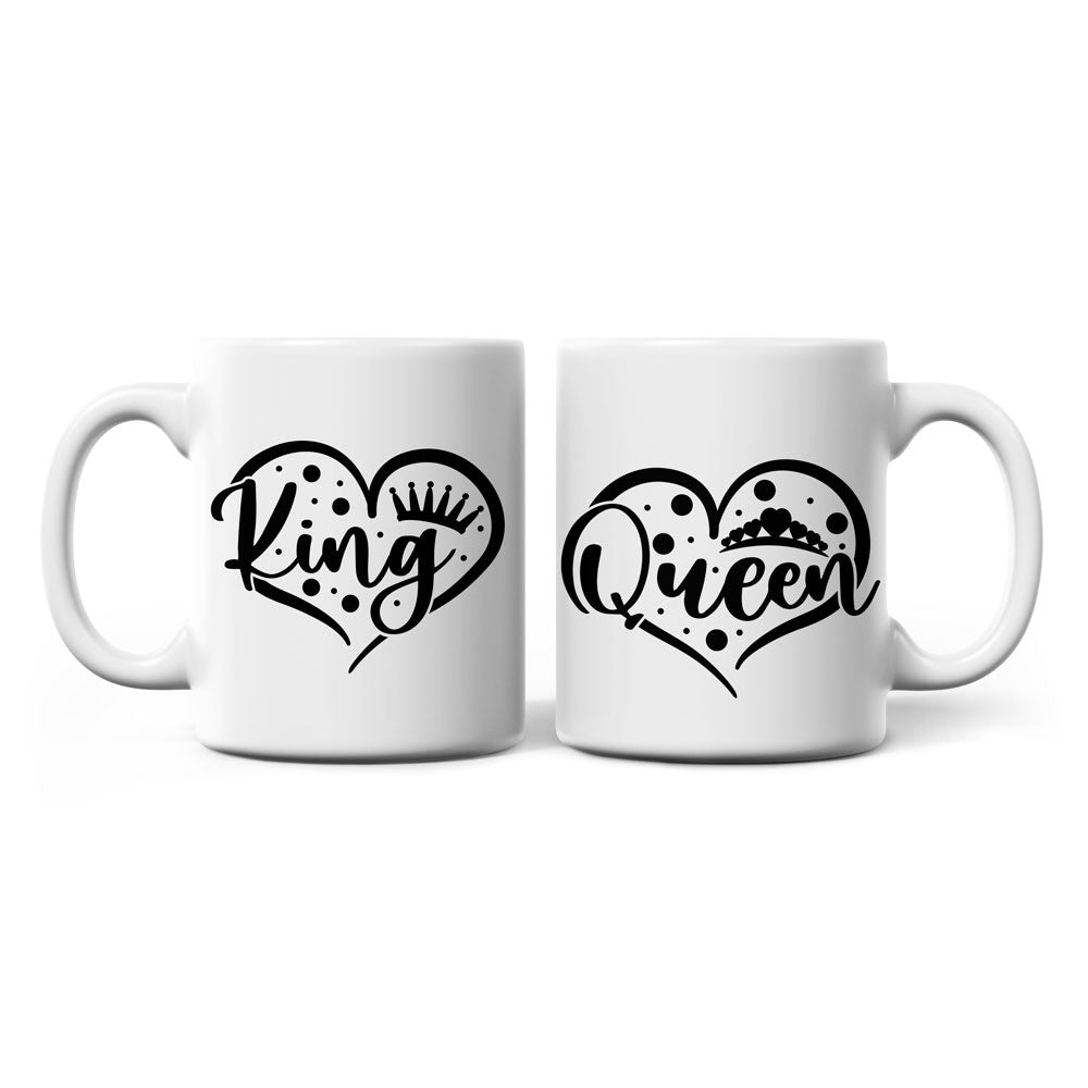 King & Queen - Couple Mug