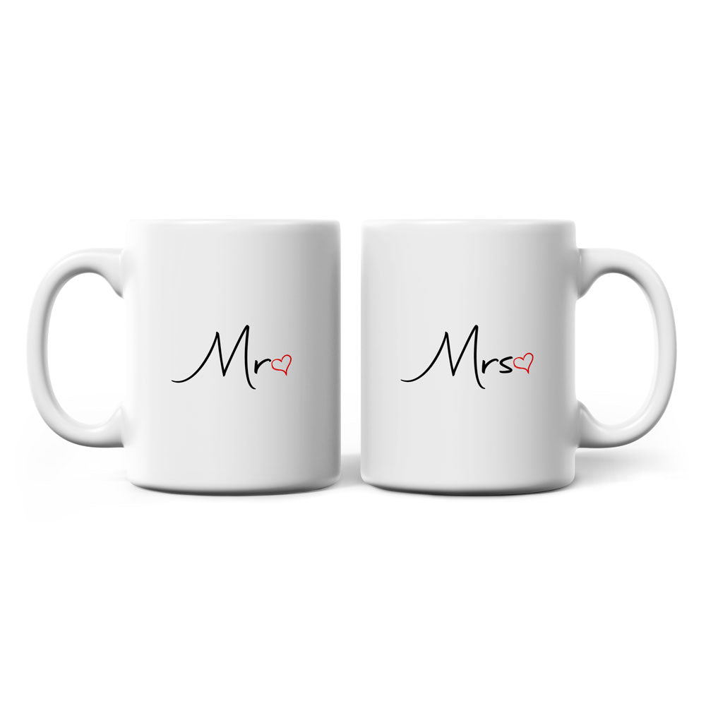 Mr & Mrs - Couple Mug