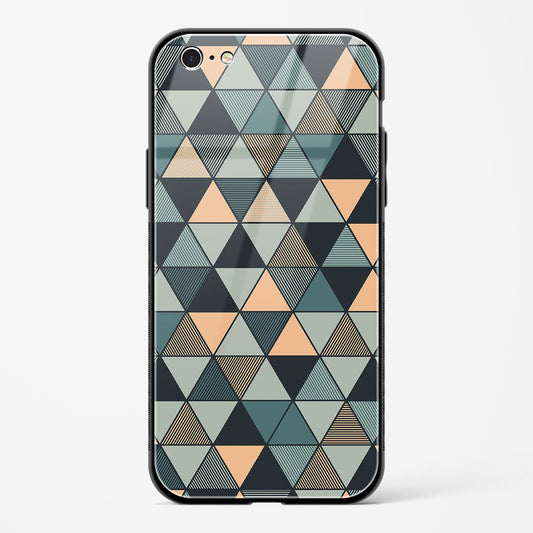 Triangle Mosaic Apple iPhone 6 Glass Gripper Case