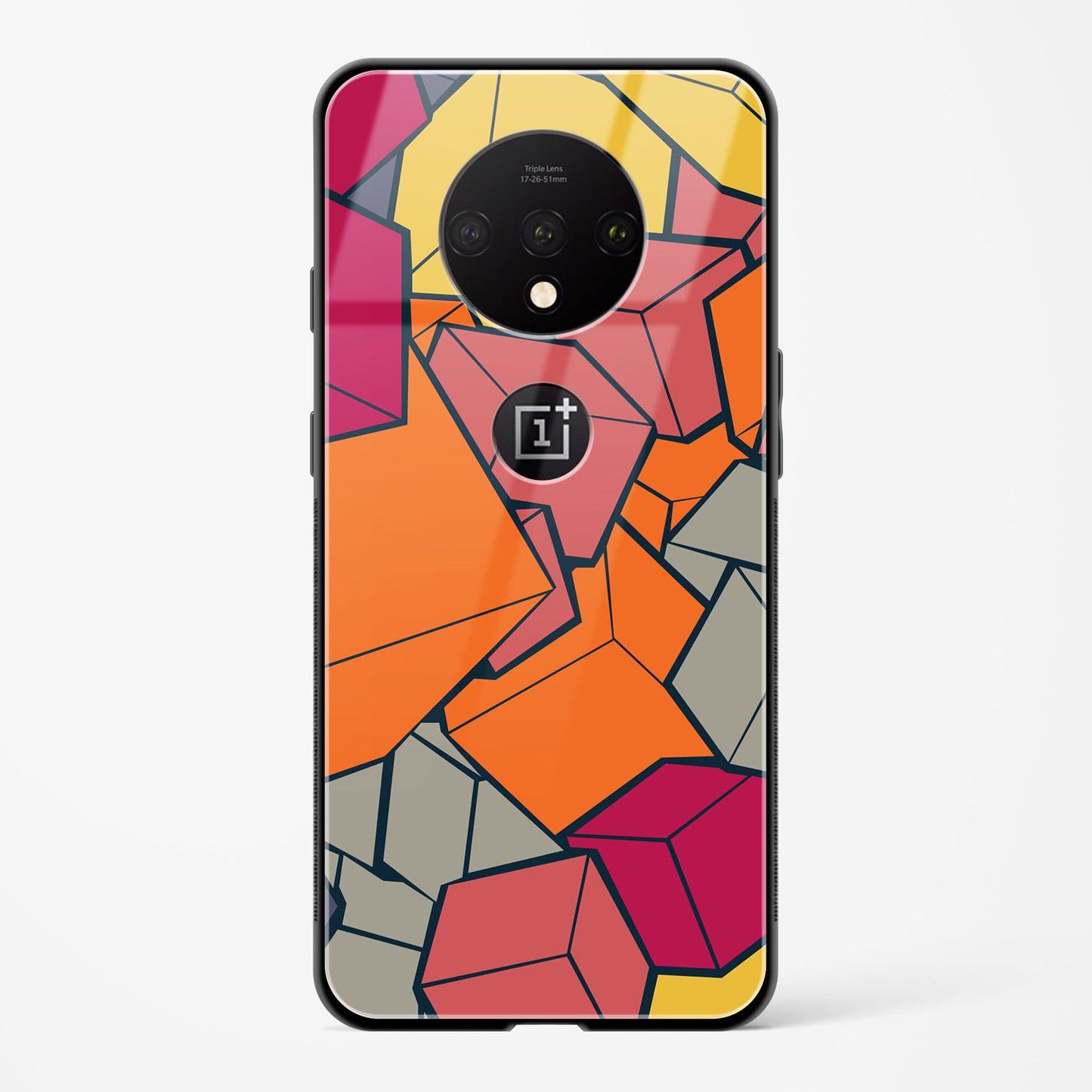 Cubic Blast OnePlus OnePlus 7T Glass Gripper Case