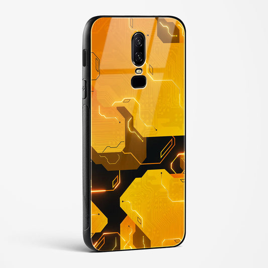 Solar Flare OnePlus OnePlus 6 Glass Gripper Case