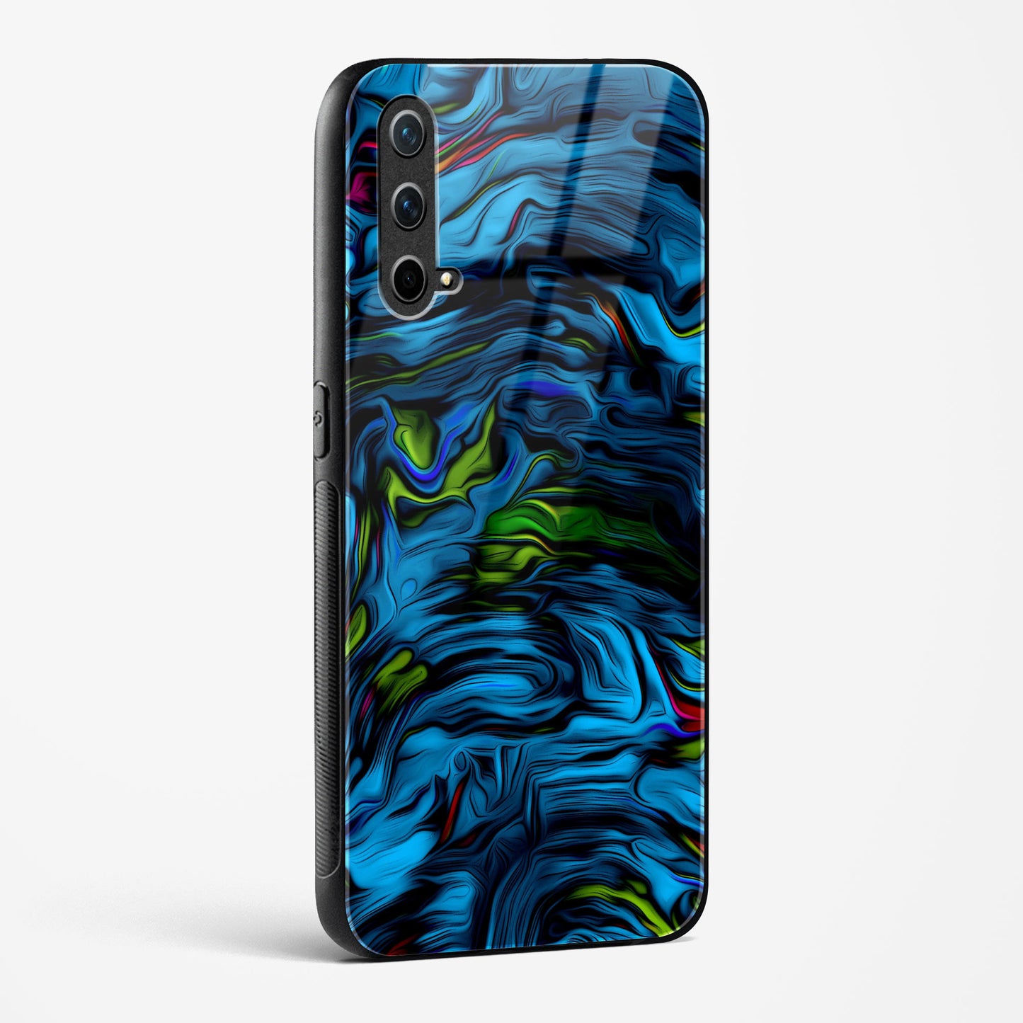 Aquatic Blue OnePlus OnePlus Nord CE 5G Glass Gripper Case