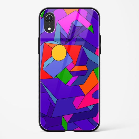 Geometric Chroma  Apple iPhone XR Glass Gripper Case