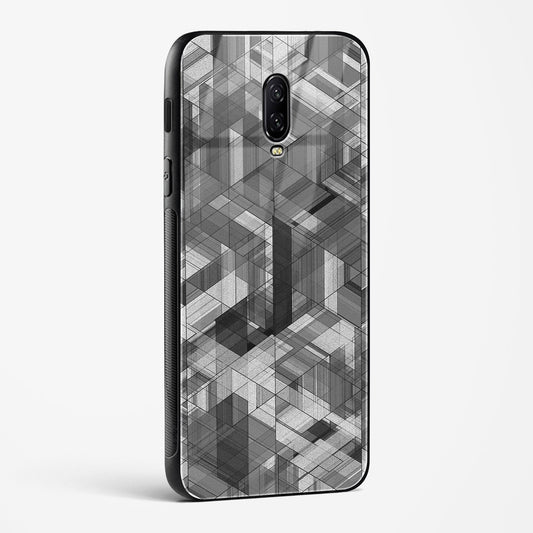 Black Diamond Grid OnePlus OnePlus 6T Glass Gripper Case