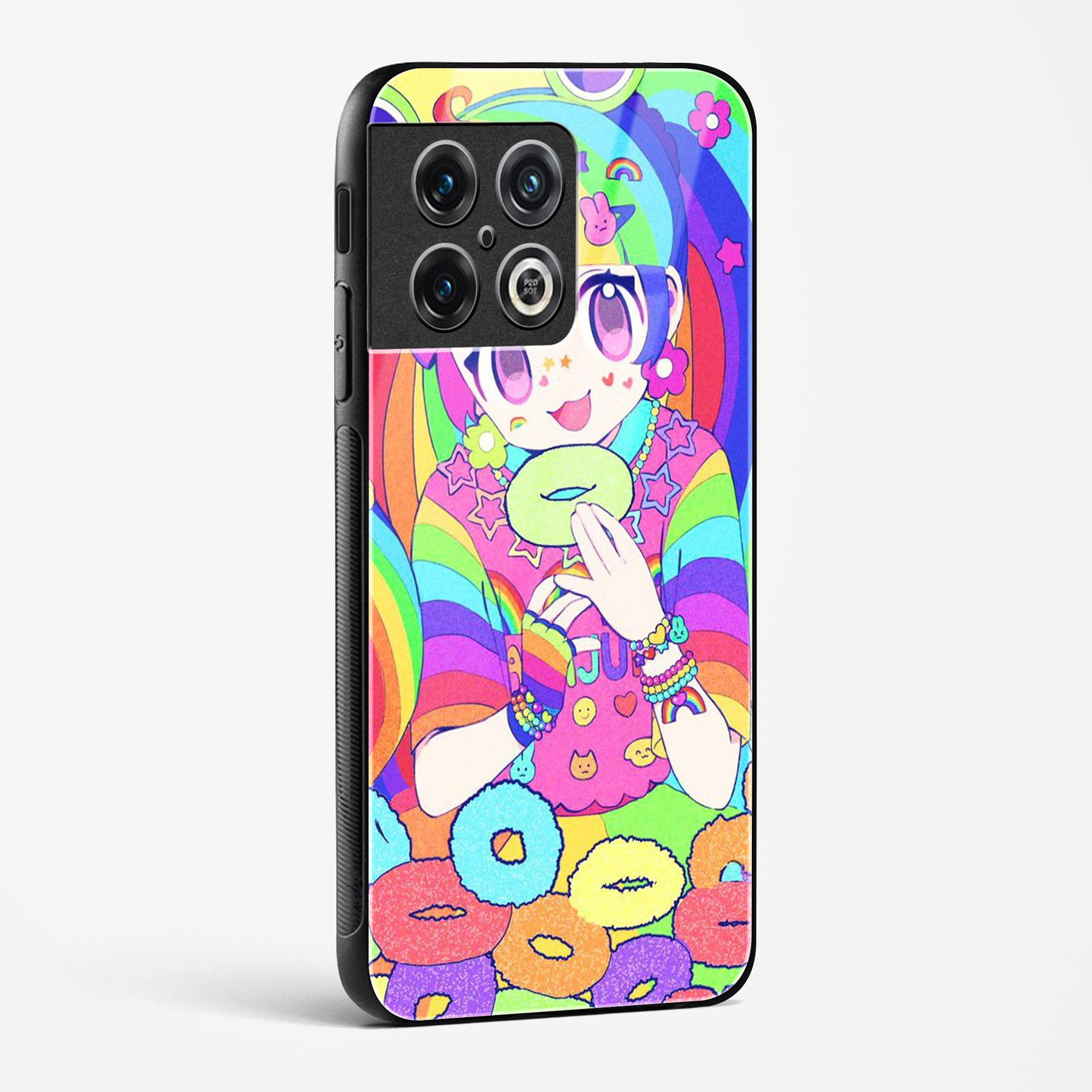 Kawaii Girl Art OnePlus OnePlus 10 Pro 5G Glass Gripper Case