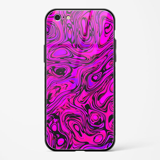 Colourful Liquid Vector Apple iPhone 6s Glass Gripper Case