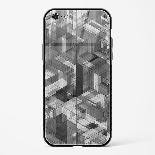 Black Diamond Grid Apple iPhone 6 Plus Glass Gripper Case