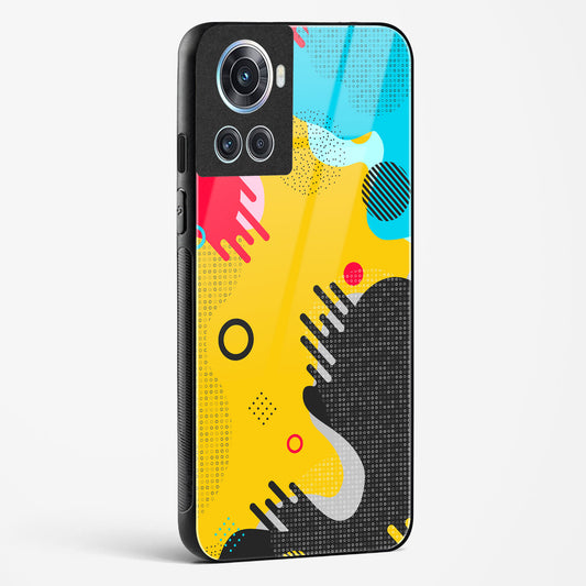 boho abstract OnePlus OnePlus 10R 5G Glass Gripper Case