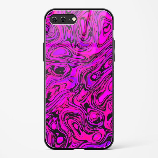 Colourful Liquid Vector Apple iPhone 8 Plus Glass Gripper Case