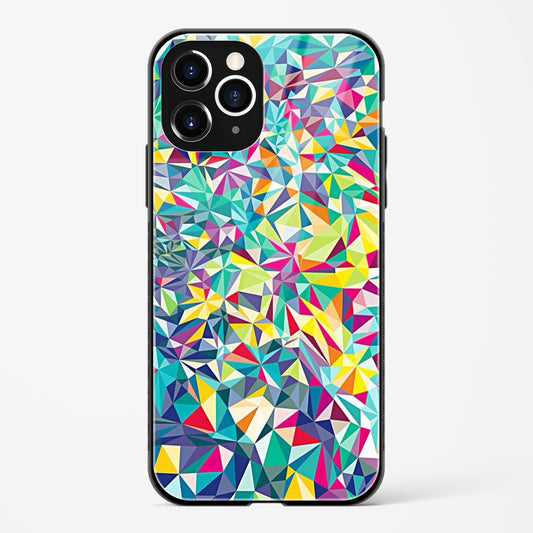 Colorful Geometric Abstract Apple iPhone 11 Pro Glass Gripper Case