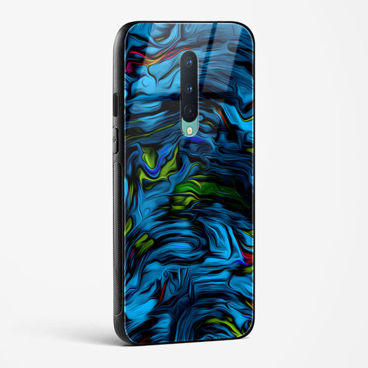 Aquatic Blue OnePlus OnePlus 8 Glass Gripper Case