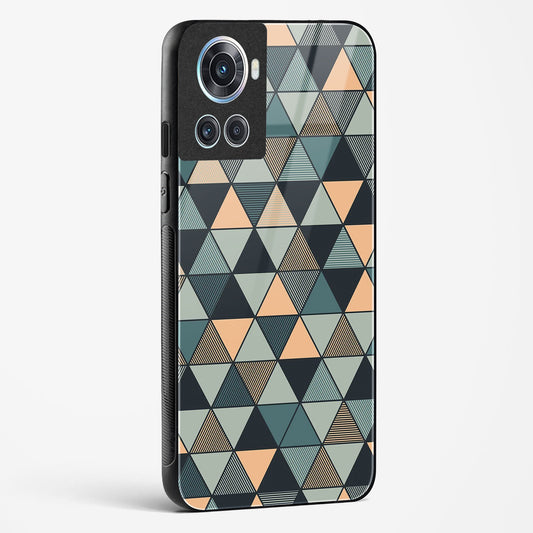 Triangle Mosaic OnePlus OnePlus 10R 5G Glass Gripper Case