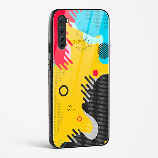 boho abstract OnePlus OnePlus Nord Glass Gripper Case