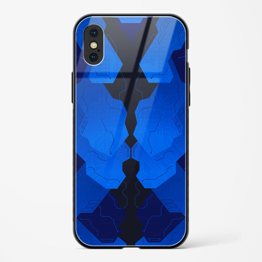 Blue Blitz Apple iPhone X Glass Gripper Case