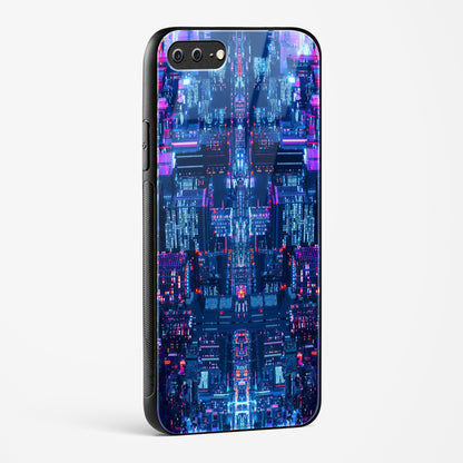 City Glitch Apple iPhone 7 Plus Glass Gripper Case