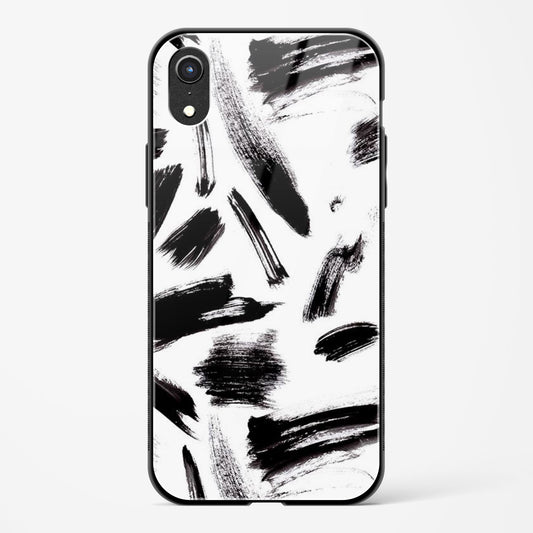 Ink Marks Apple iPhone XR Glass Gripper Case