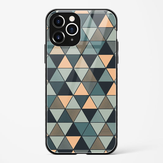 Triangle Mosaic Apple iPhone 11 Pro Glass Gripper Case