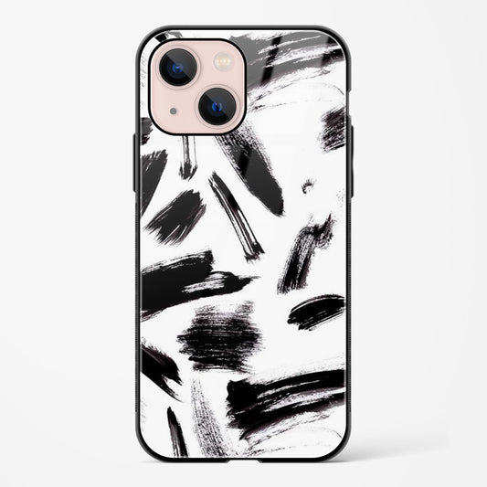 Ink Marks Apple iPhone 14 Plus Glass Gripper Case