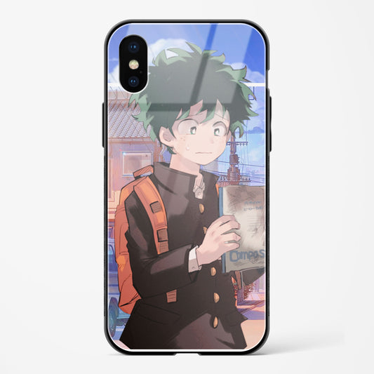 Giggling Courage Apple iPhone XS Glass Gripper Case