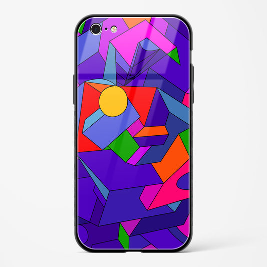 Geometric Chroma  Apple iPhone 6 Plus Glass Gripper Case