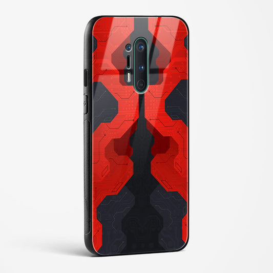 Crimson Fury OnePlus OnePlus 8 Pro Glass Gripper Case