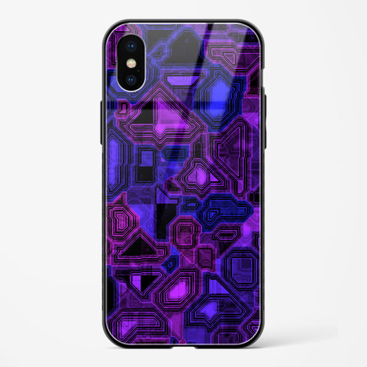 Twilight Fusion Apple iPhone XS Glass Gripper Case