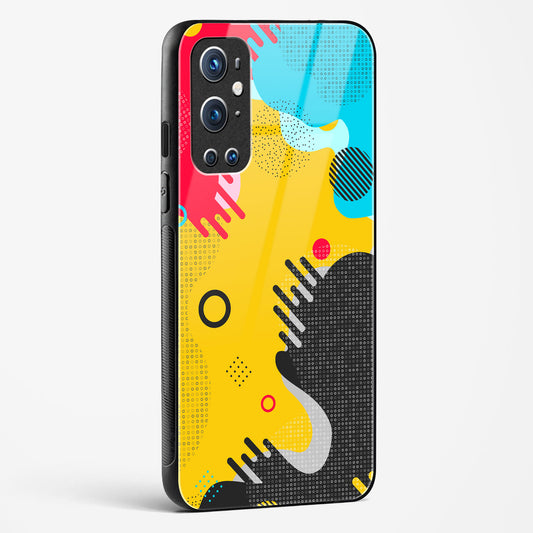 boho abstract OnePlus OnePlus 9 Pro Glass Gripper Case