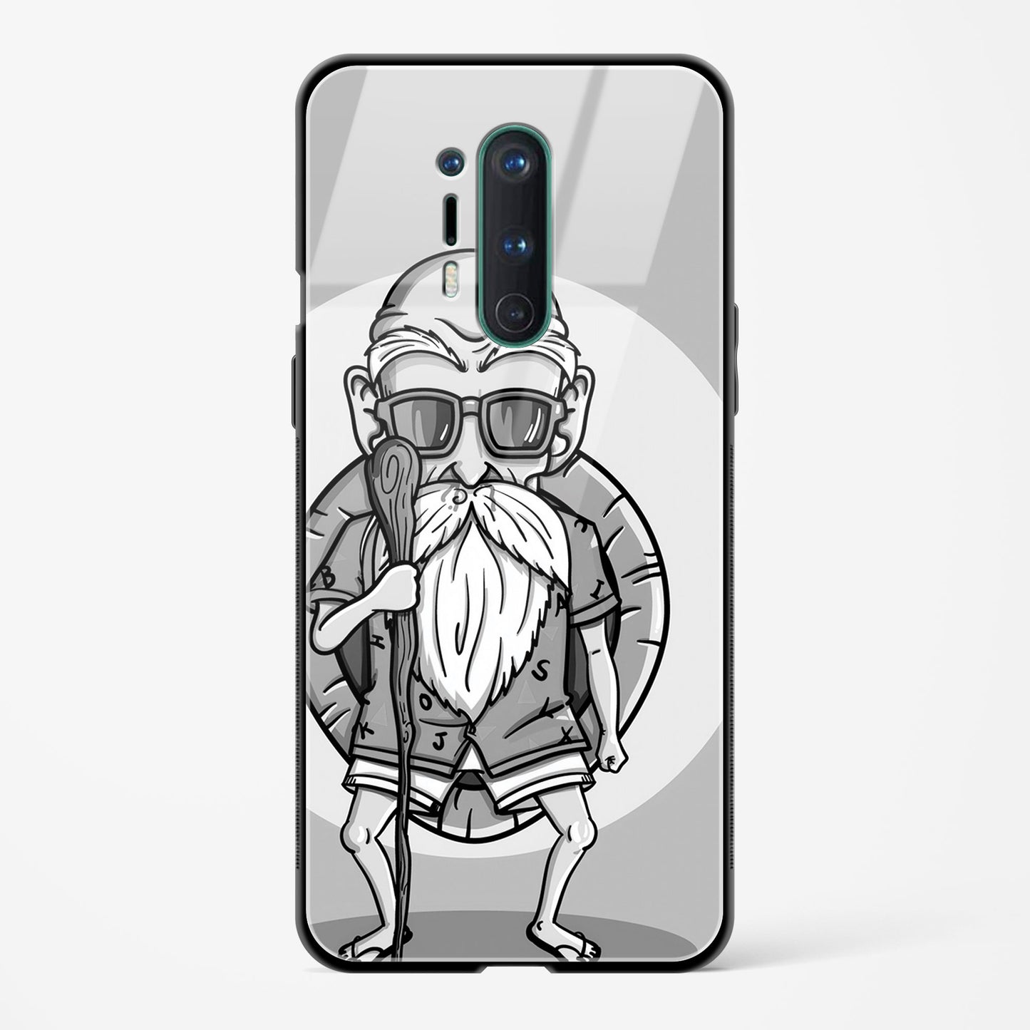 Turtle Hermit OnePlus OnePlus 8 Pro Glass Gripper Case