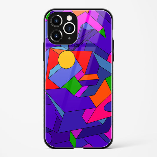 Geometric Chroma  Apple iPhone 11 Pro Glass Gripper Case