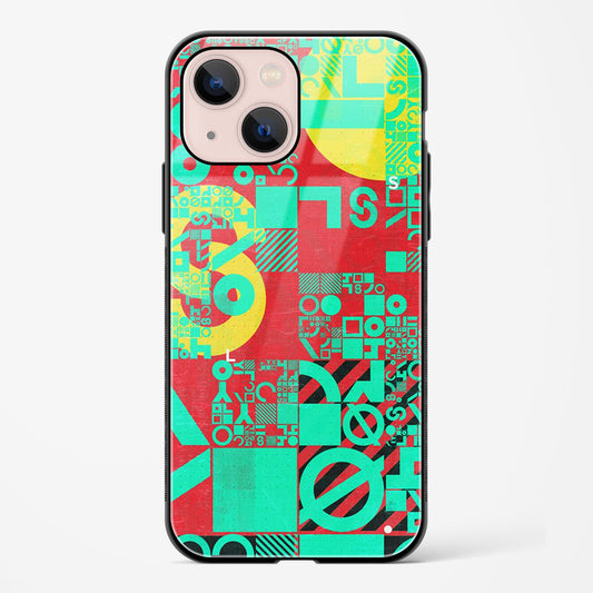 Orient Abstract Apple iPhone 15 Plus Glass Gripper Case