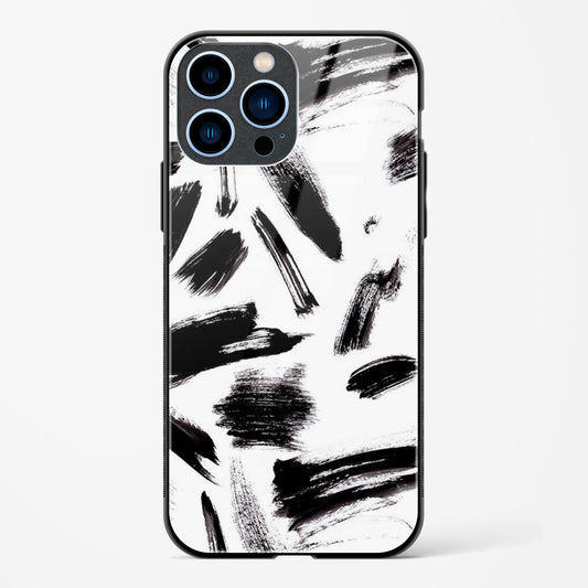 Ink Marks Apple iPhone 13 Pro Max Glass Gripper Case