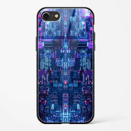 City Glitch Apple iPhone 7 Glass Gripper Case